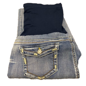 Maternity | Size XL | Cropped Denim Jeans